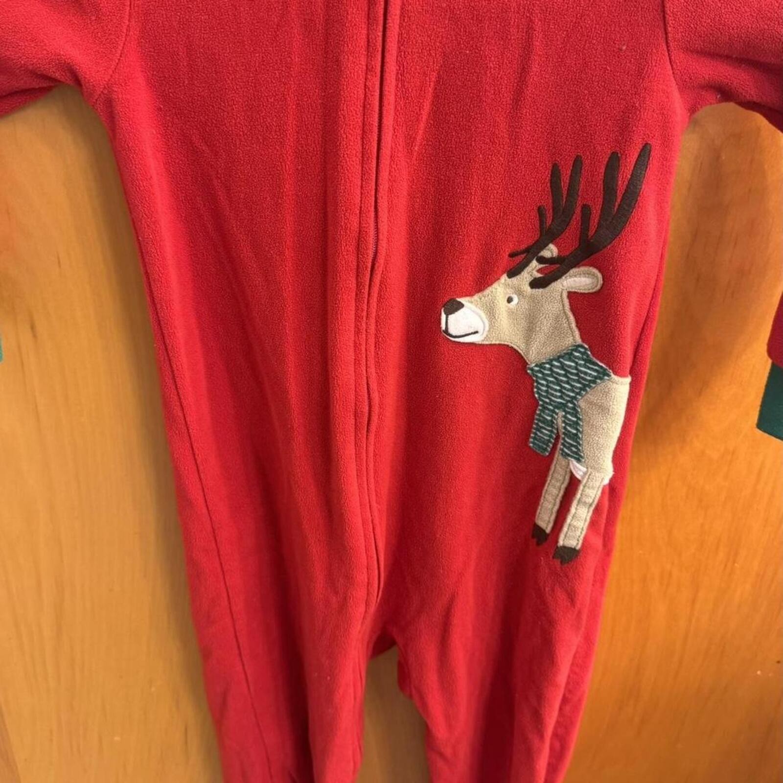 Carter's Kid's Red Sleepsuits-babygrow