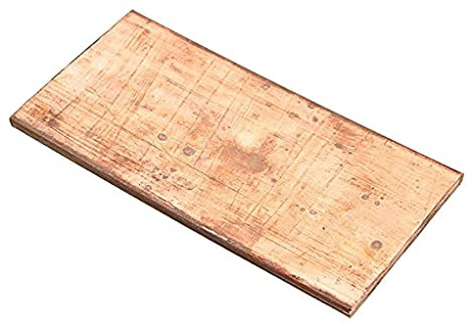 CynKen 3mmx50mmx100mm Copper Sheet Plate for Metalworking About 0.12"x2"x4"
