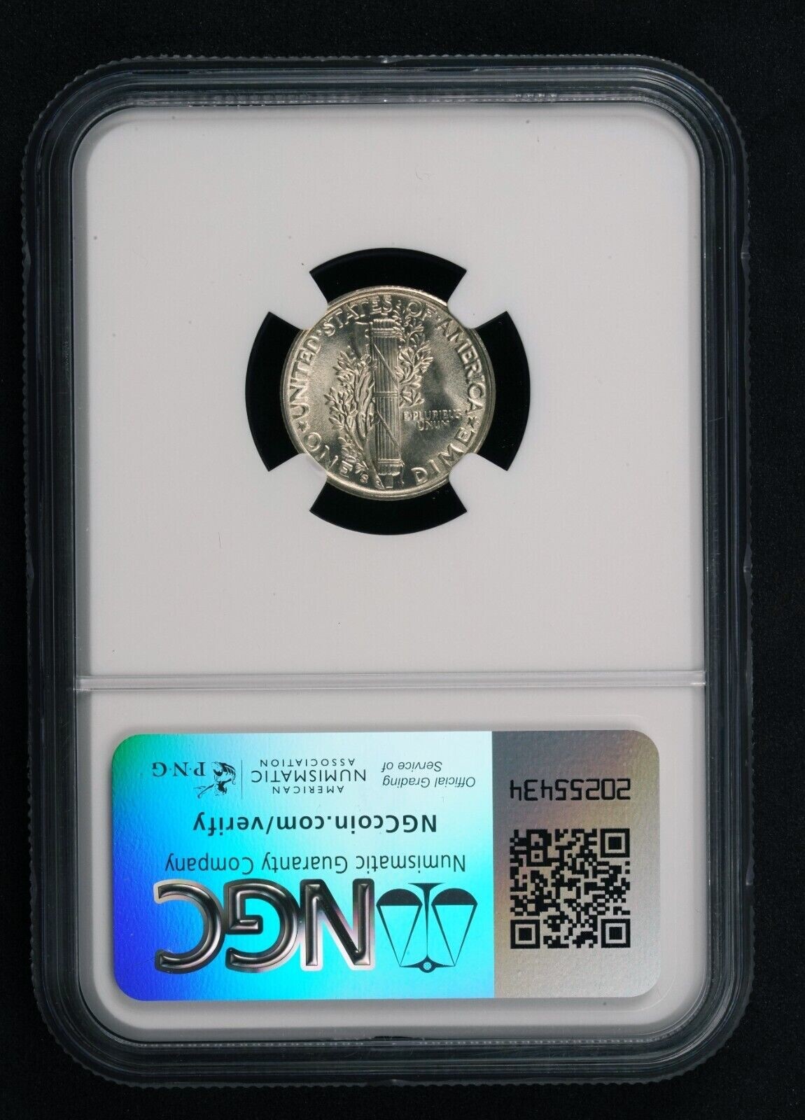 1945 S NGC MS65 CONECA DDR-001 Doubled die reverse RARE