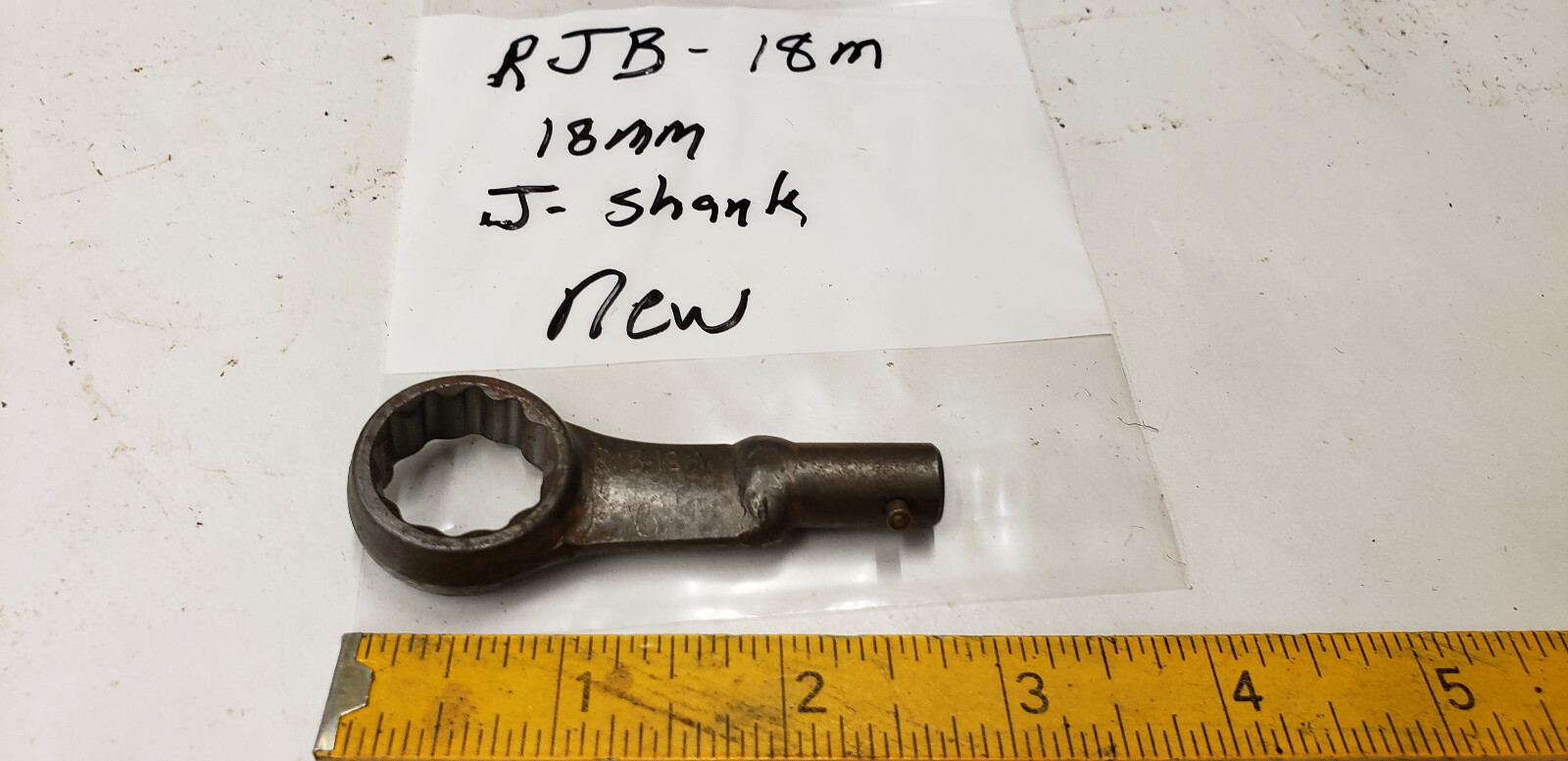 Belknap RJB-18M 18mm J-Shank 12-Point  Box Interchangeable Torque Wrench Head