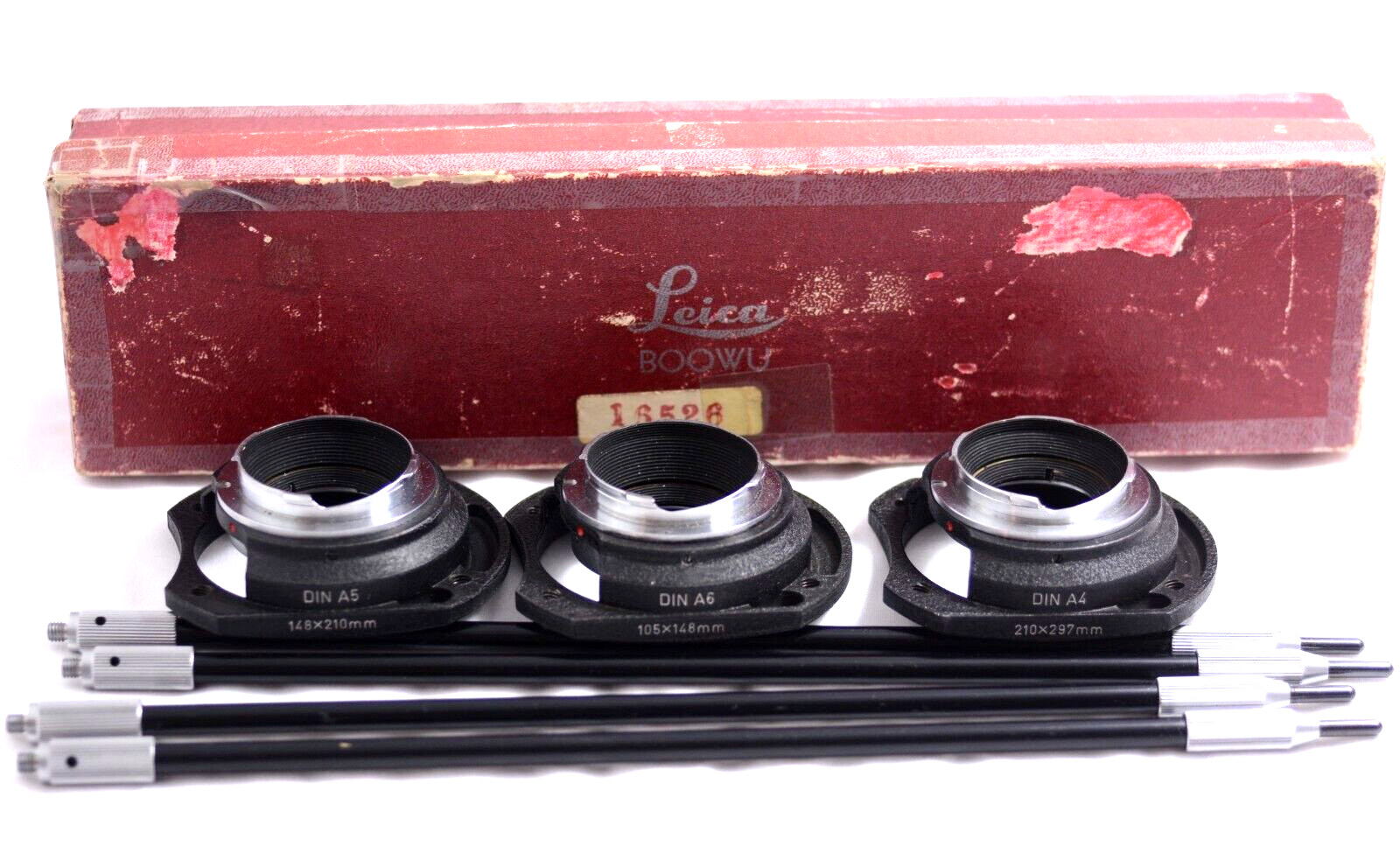 LEICA LEITZ 16526 BOWUM AUXILIARY REPRO UNIT FOR BAYONET MT CAMERA (NEAR MINT)