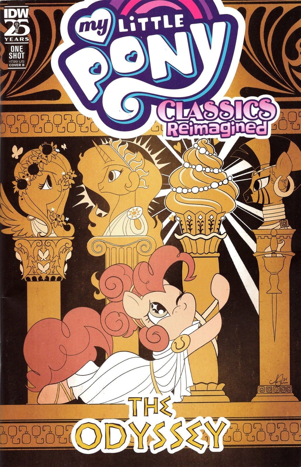 My Little Pony Classics Reimagined Odyssey cover B Mebberson Pinkie Pie MLP IDW