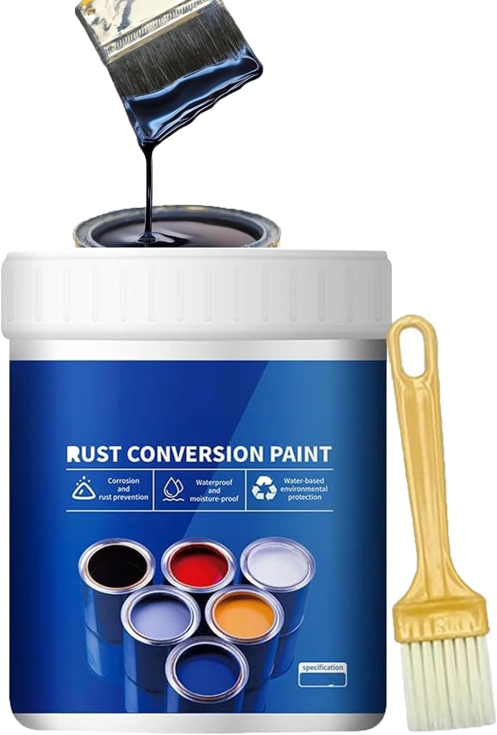 Rust Conversion Paint,Rusty Metal Primer,Anti Rust Paint for Metal,– Weatherpr