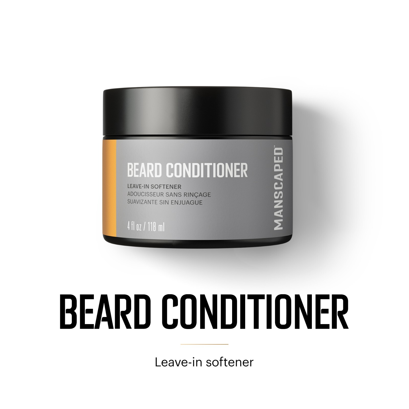 MANSCAPED® UltraPremium Beard Conditioner, Leave-in Softener, 4 oz