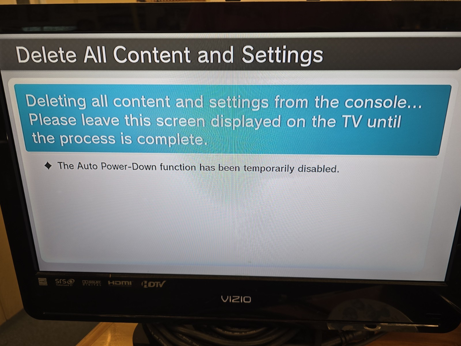 Nintendo Wii U WUP-101(02) 32GB Black Console Replacement Console Only - Tested