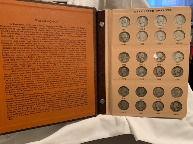 1932-1998 Washington Quarter Complete Set with PROOFS 190 Coins plus Bonus