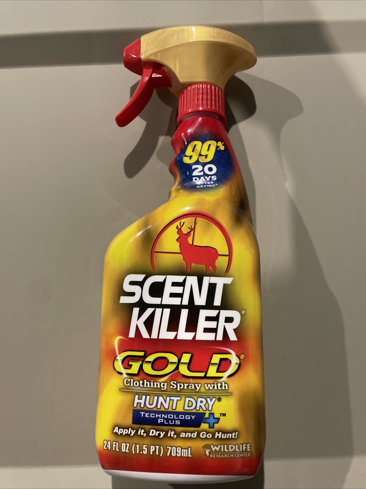 Scent Killer Gold Spray Deer Hunting Scent Control for Clothing and Hunting