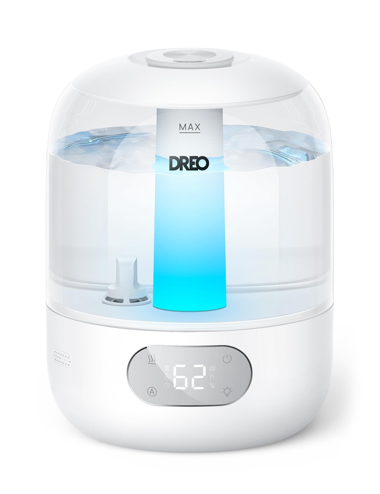 3L Ultrasonic Cool Mist Humidifier for Bedroom 30H Runtime Quiet Aroma Diffuser
