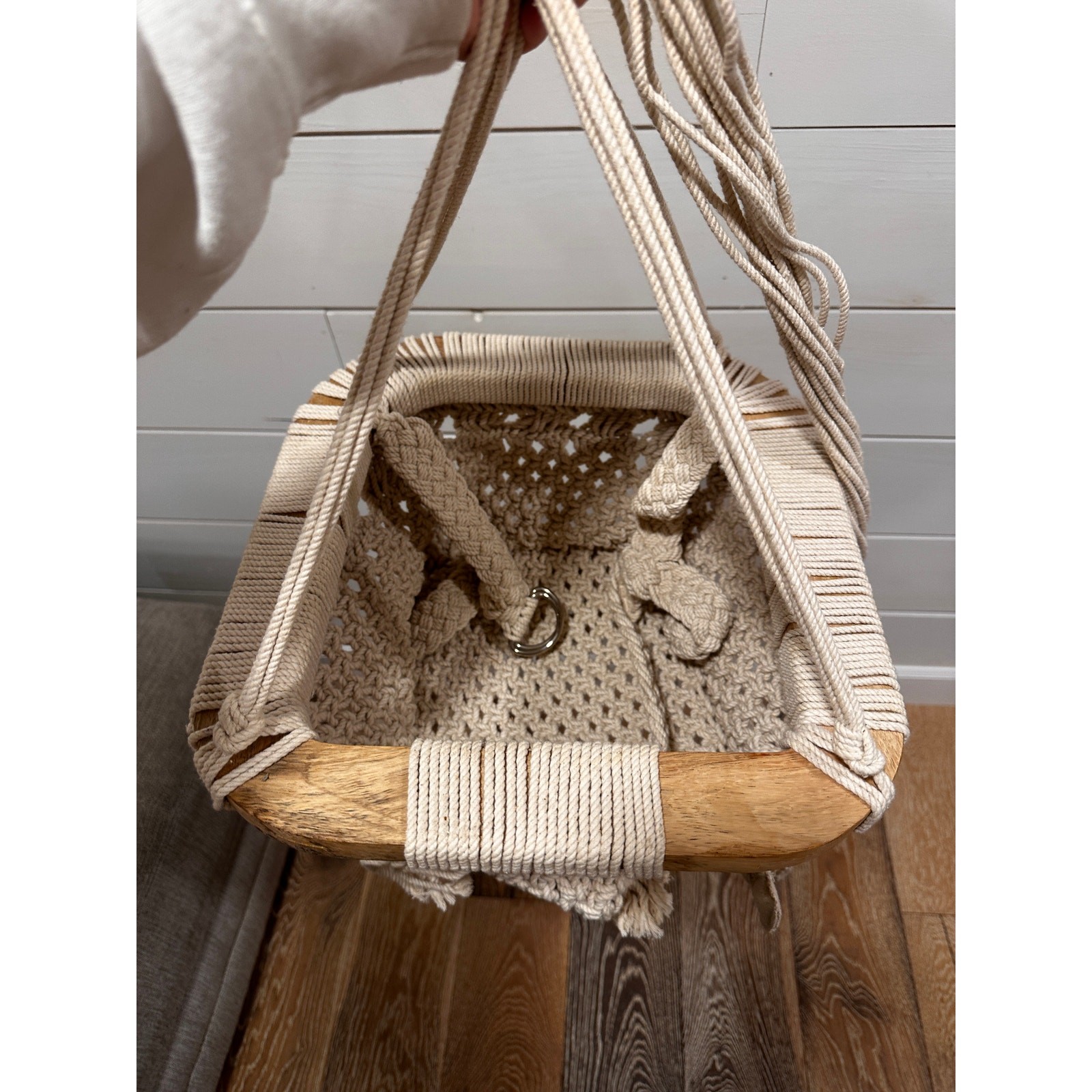 Finn + Emma Baby Macrame Swing NWOT