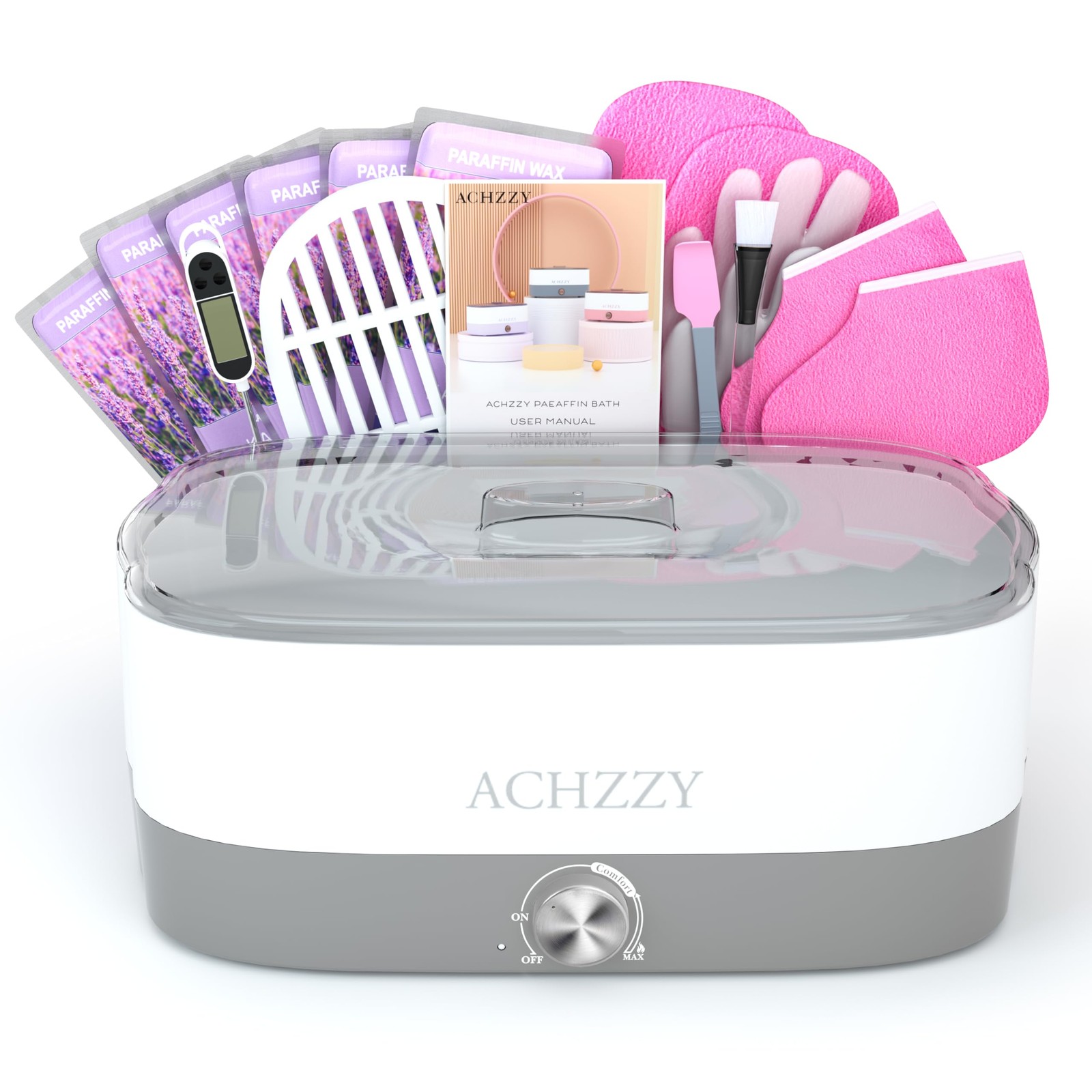 Achzzy Paraffin Wax Machine for Hands and Feet 4000ml Paraffin Bath Paraffin ...