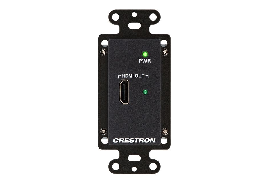 Crestron HD-RX-101-C-1G-E-B-T Wall Plate Receiver