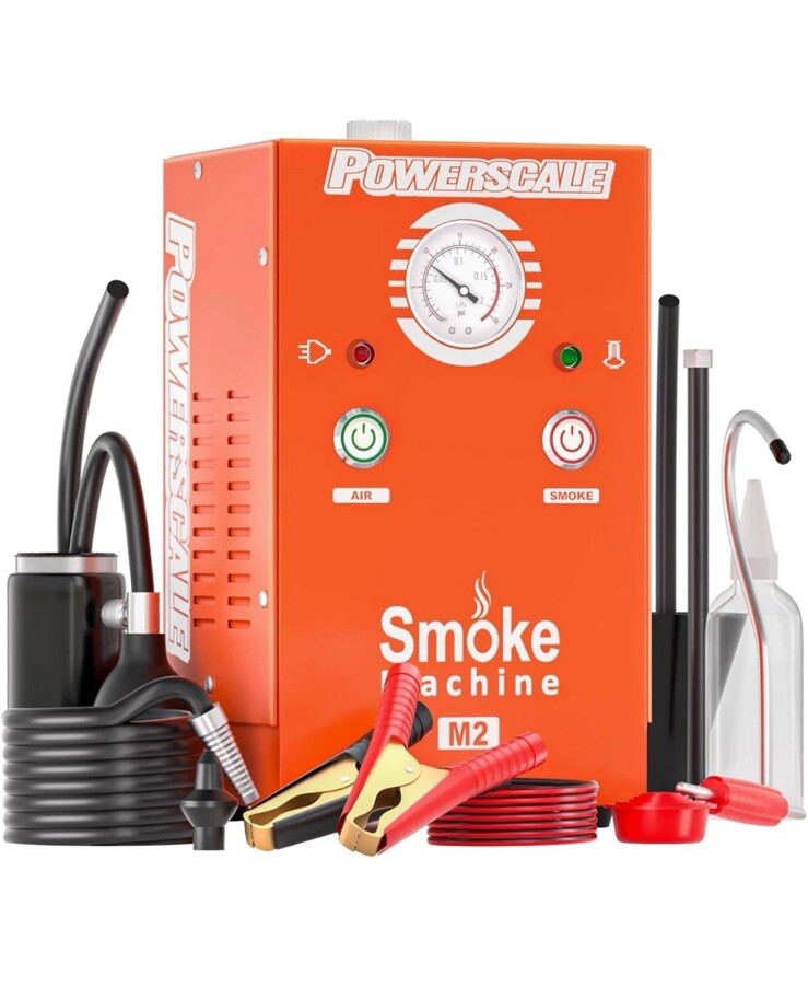 M2 Smoke Machine Automotive Leak Detector Built-in Air Pump, evap Smoke Machine