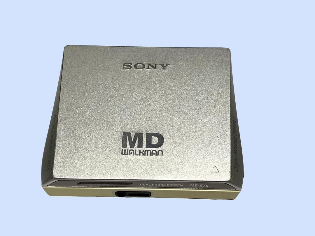 Sony MZ-E75 MD Walkman Portable MiniDisc Player Tested Working JAPAN