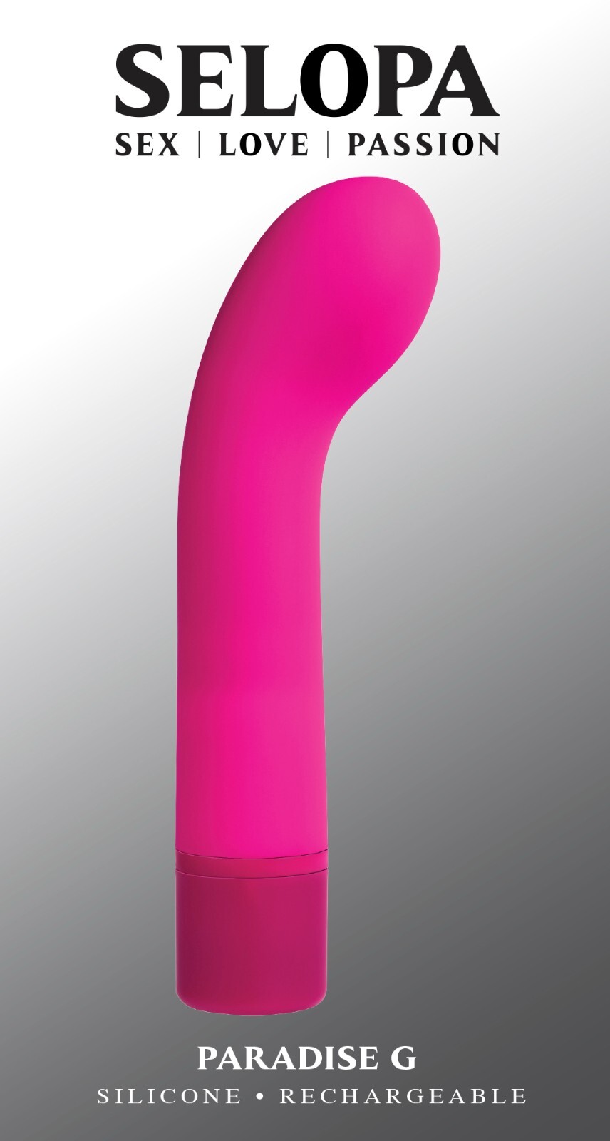 Selopa Ultimately Pleasurable Paradise Pink Silicone G-Spot Vibrator, New