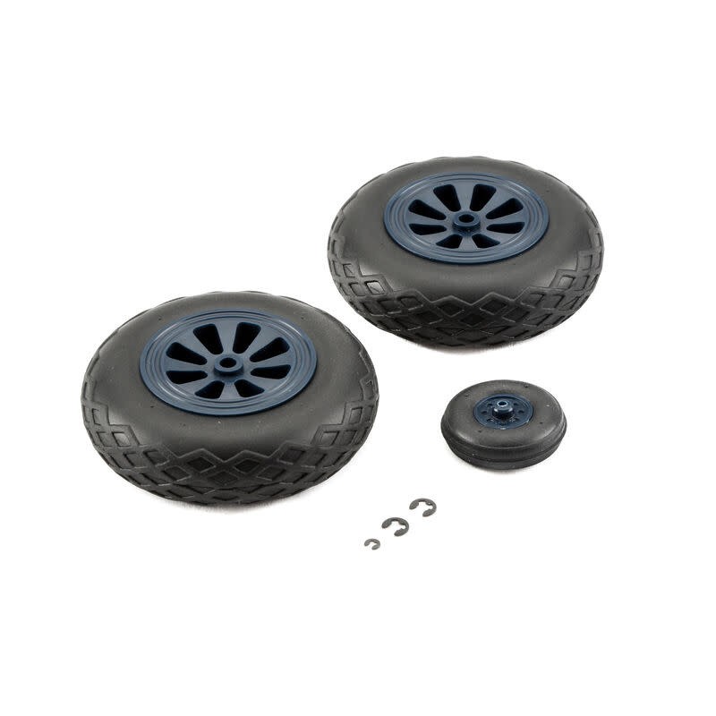 EFL8512 E-flite F4U-4 Corsair 1.2m Wheel Set