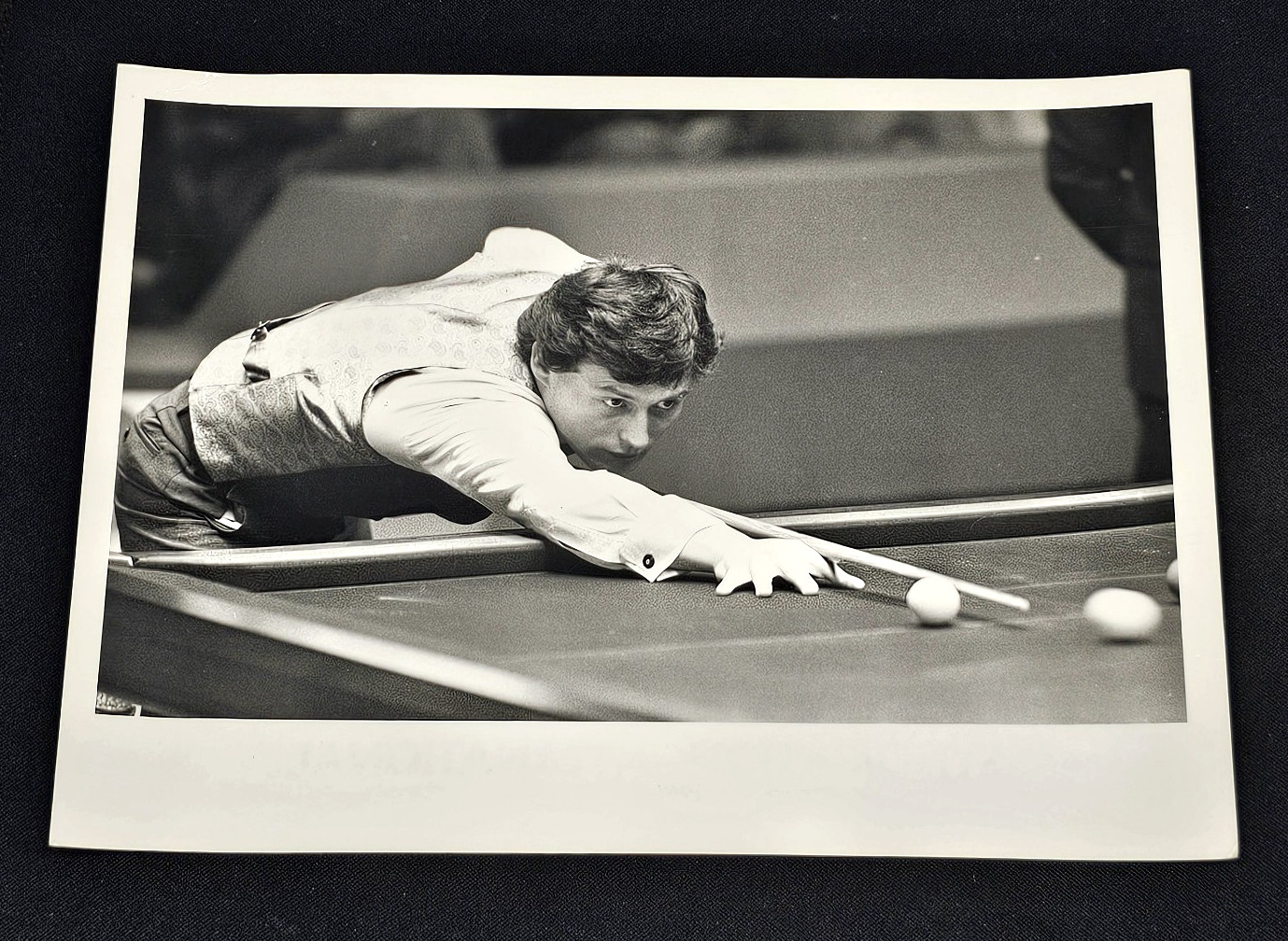 Vtg Steve Davis Jimmy White Snooker 1984 Syndication International Press Photo