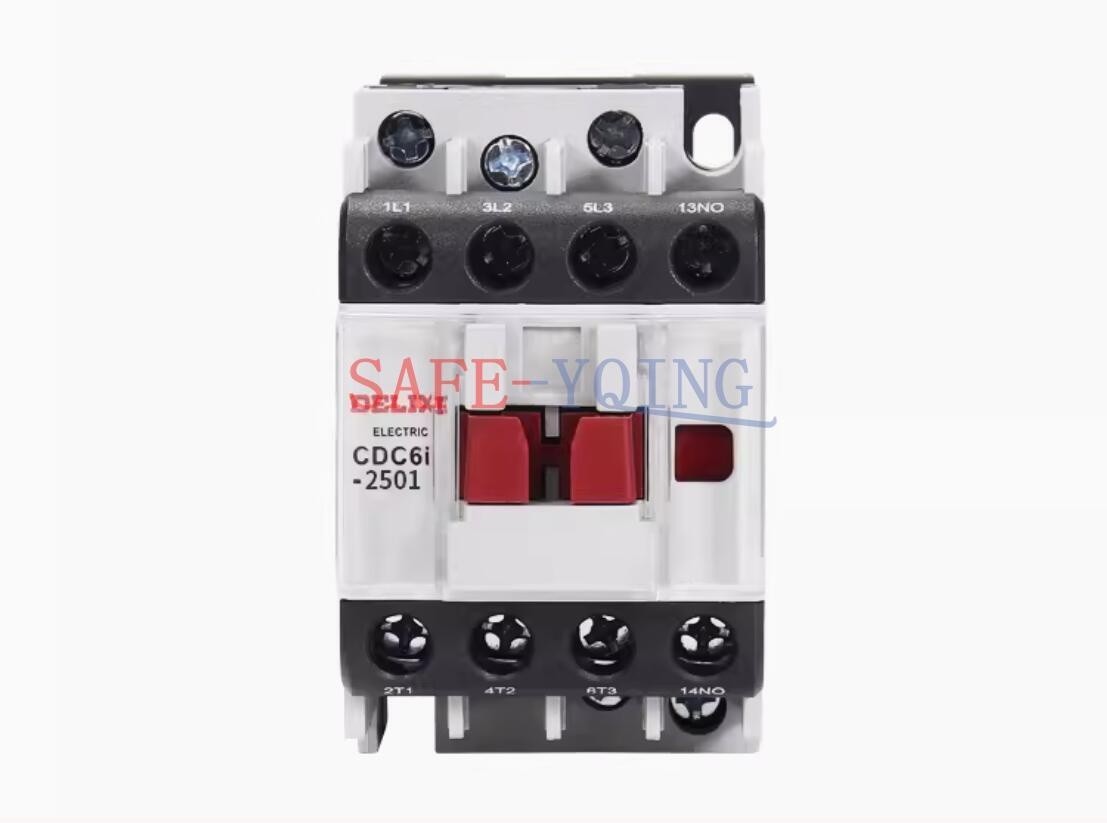 1PCS New Delixi CDC6i Series CDC6i-2501 25A AC Contactor 1NC 24 36 110 220V 380V