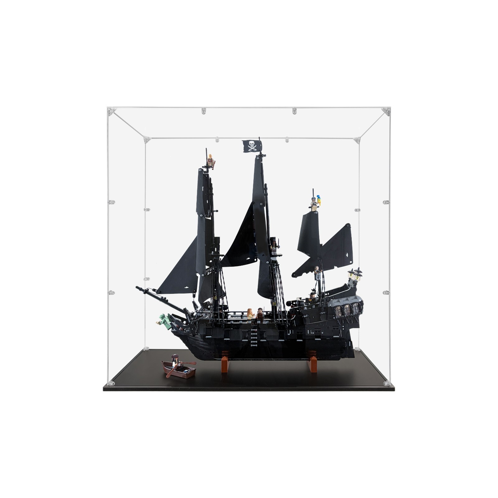 SONGLECTION® Display Case for LEGO Captain Jack Sparrow's Pirate Ship #10365