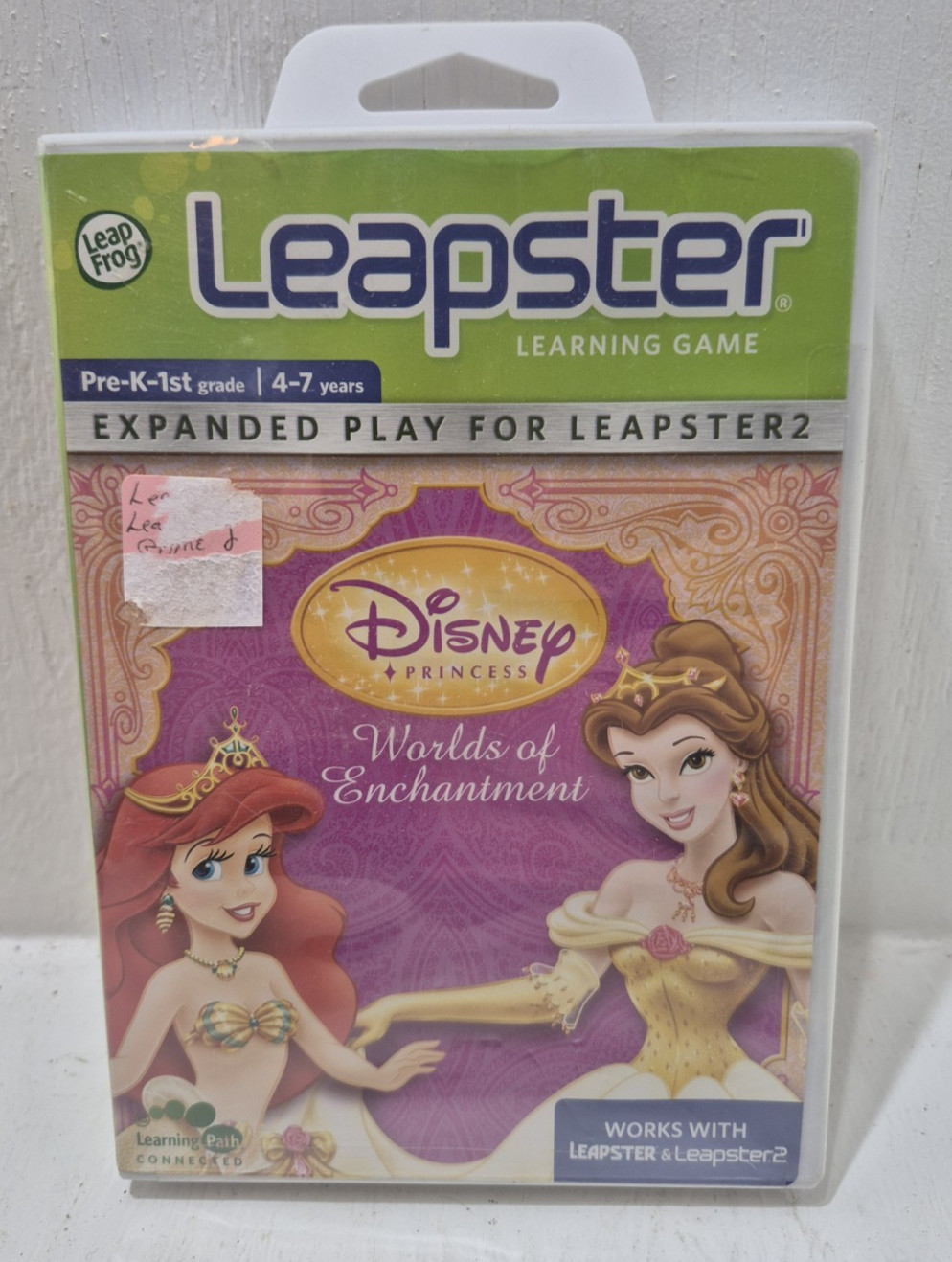 LeapFrog Leapster - Disney Princess Worlds Of Enchantment New Sealed Unopened
