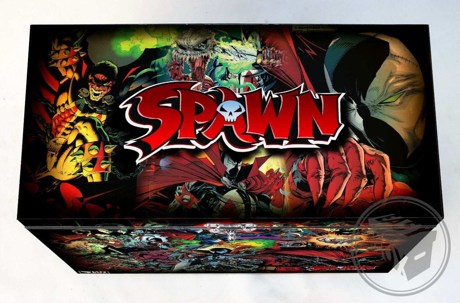 Spawn #3 - Large Comic Book Hard Storage Box Chest MDF