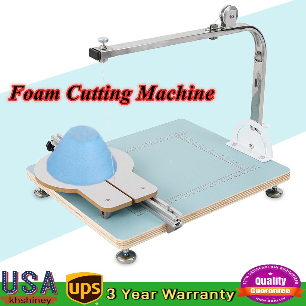 Foam Cutting Machine hot wire Styrofoam Sponge Cutter Table Tool Hot Wire NEW