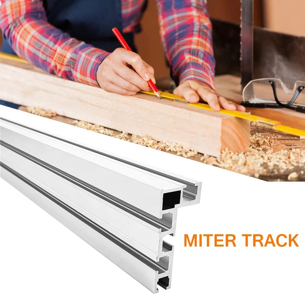 75 Type T Slot Miter Track, 800MM Aluminum Alloy T-Track Slide, for Woodworking
