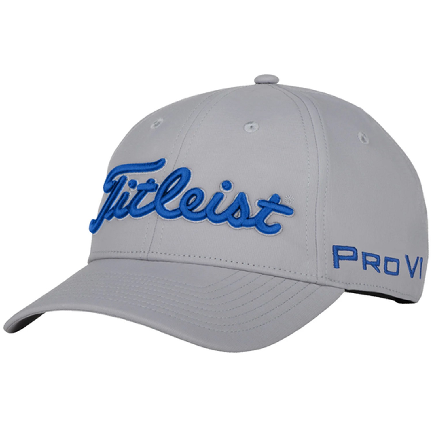 NEW Titleist Tour Performance Grey/Royal Adjustable Golf Hat/Cap