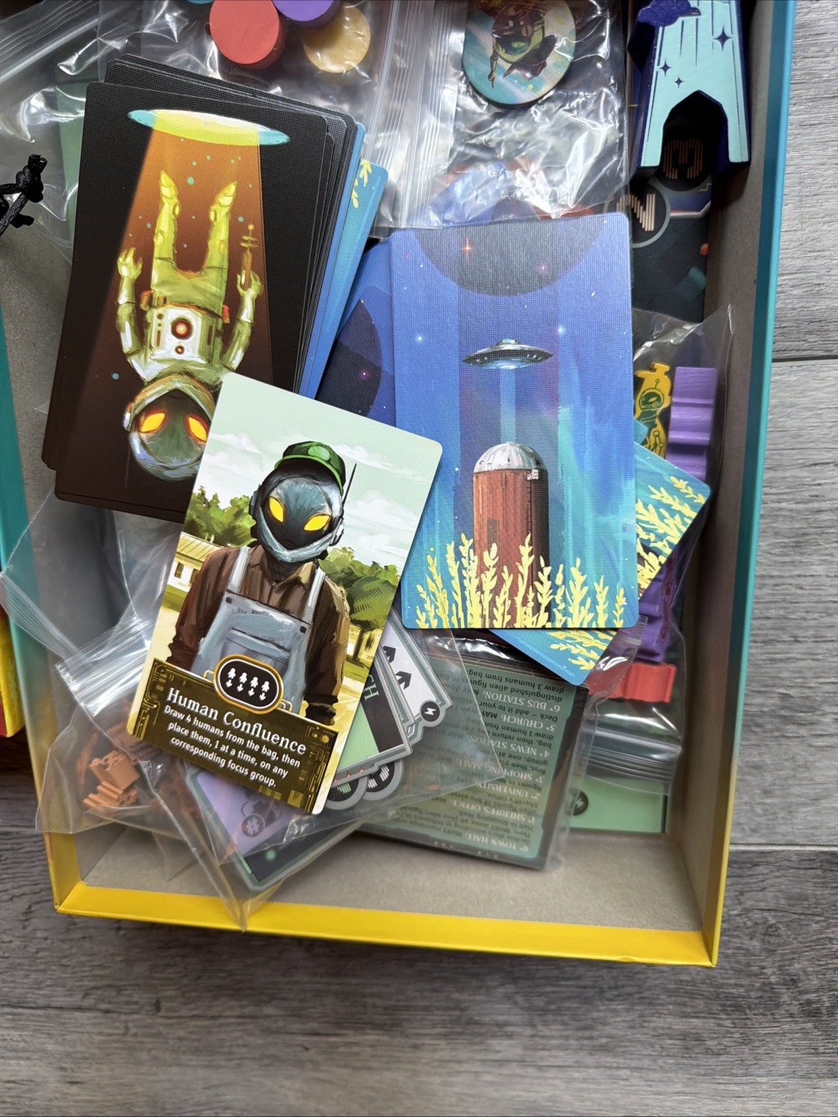 Silos Secret Interlopers From Outer Space Board Game 2025 Complete