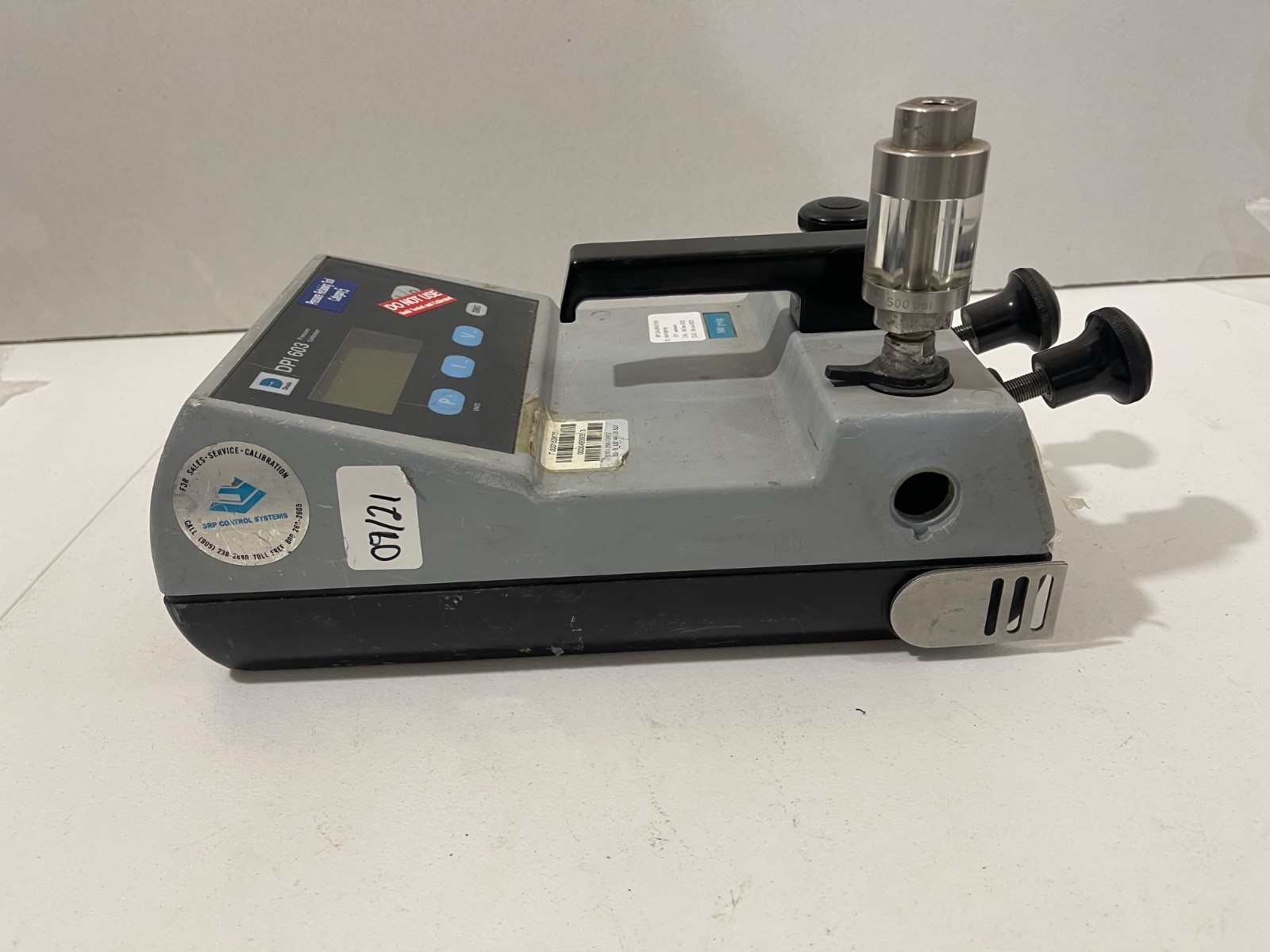DRUCK DPI 603 Portable Digital Pressure Indicator Calibrator