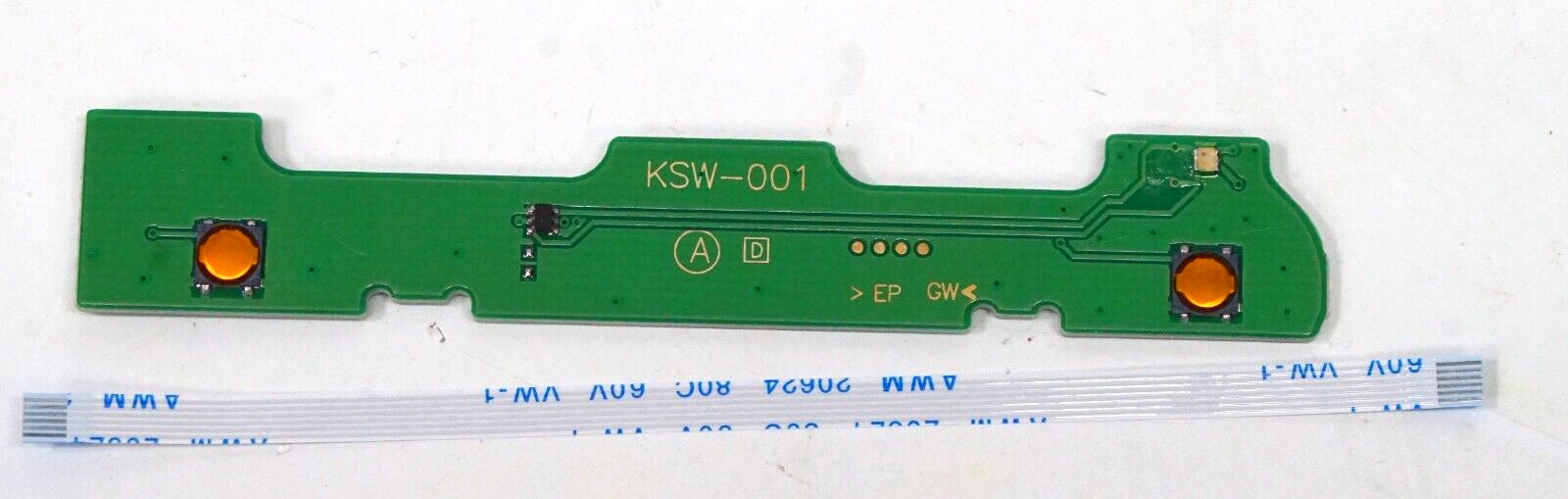 Power ON/OFF Button Switch Board Flex Ribbon Cable PS3 Slim CECH-3000
