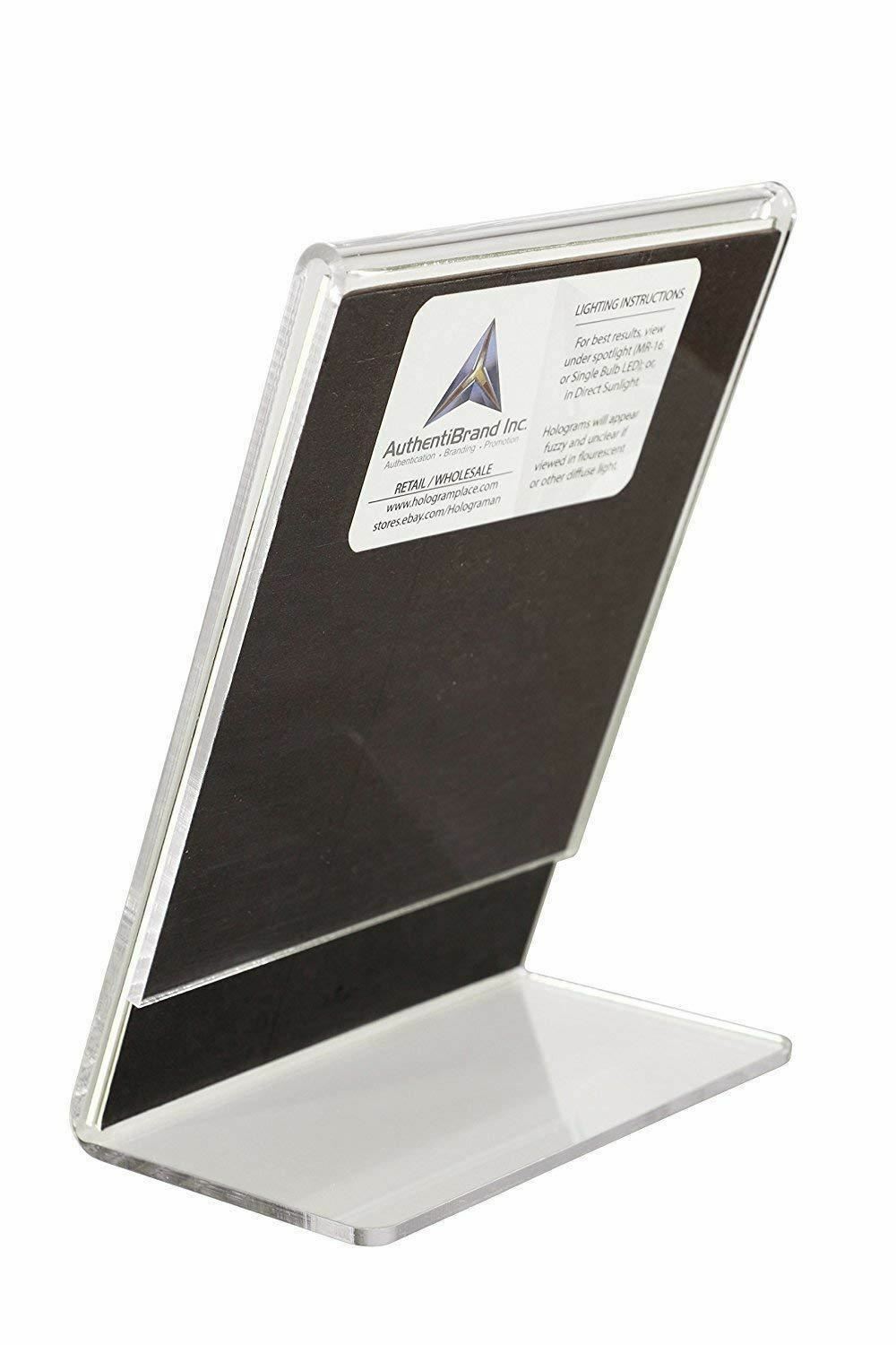 3D Skeleton 2-Channel Hologram Picture DESK STAND Collectible EMBOSSED Type Film