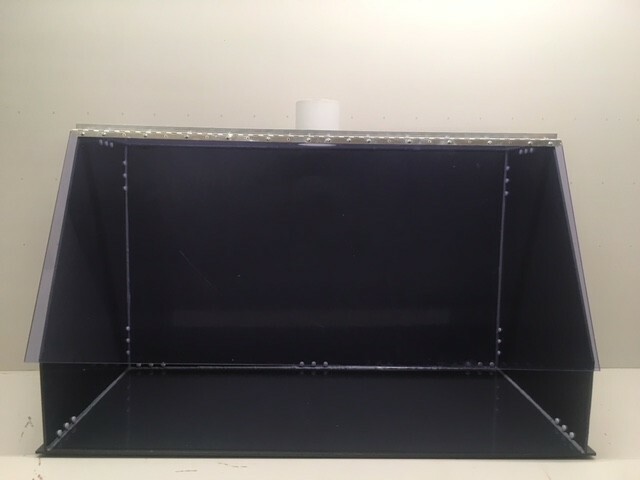 48 inch PVC  Ducted Lab Fume Hood 