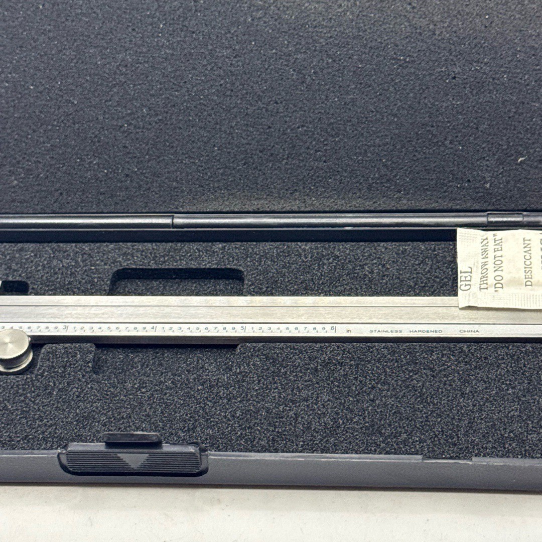 Dial Caliper Precision Measurement 0-6 Inch .001in Resolution
