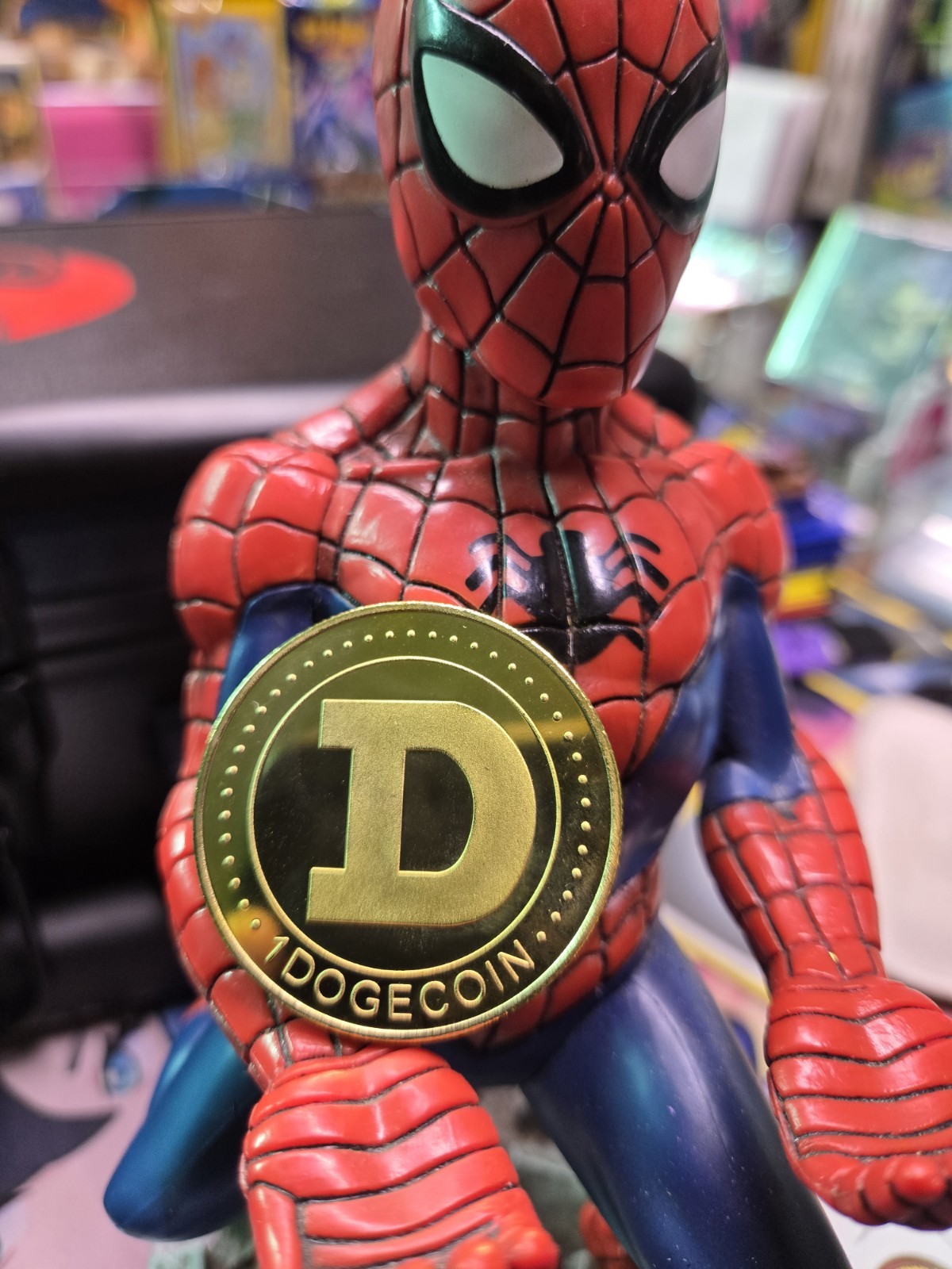 Dogecoin Doge Coin Crypto Currency Collectible Gold Commemorative Collector Gift