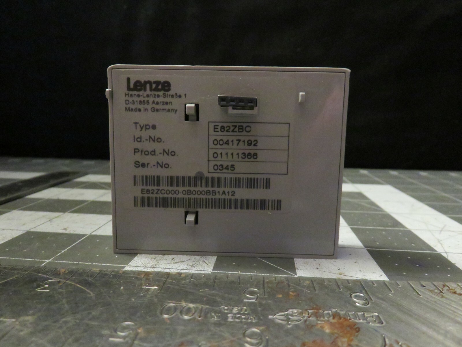 Lenze E82ZBC KEYPAD INTERFACE FOR INVERTER DRIVE