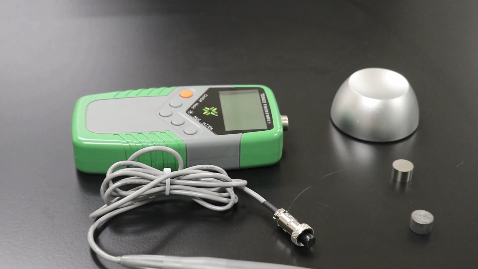 Gauss Meter Portable Tesla Meter Teslameter with Hall Probe 5% Accuracy