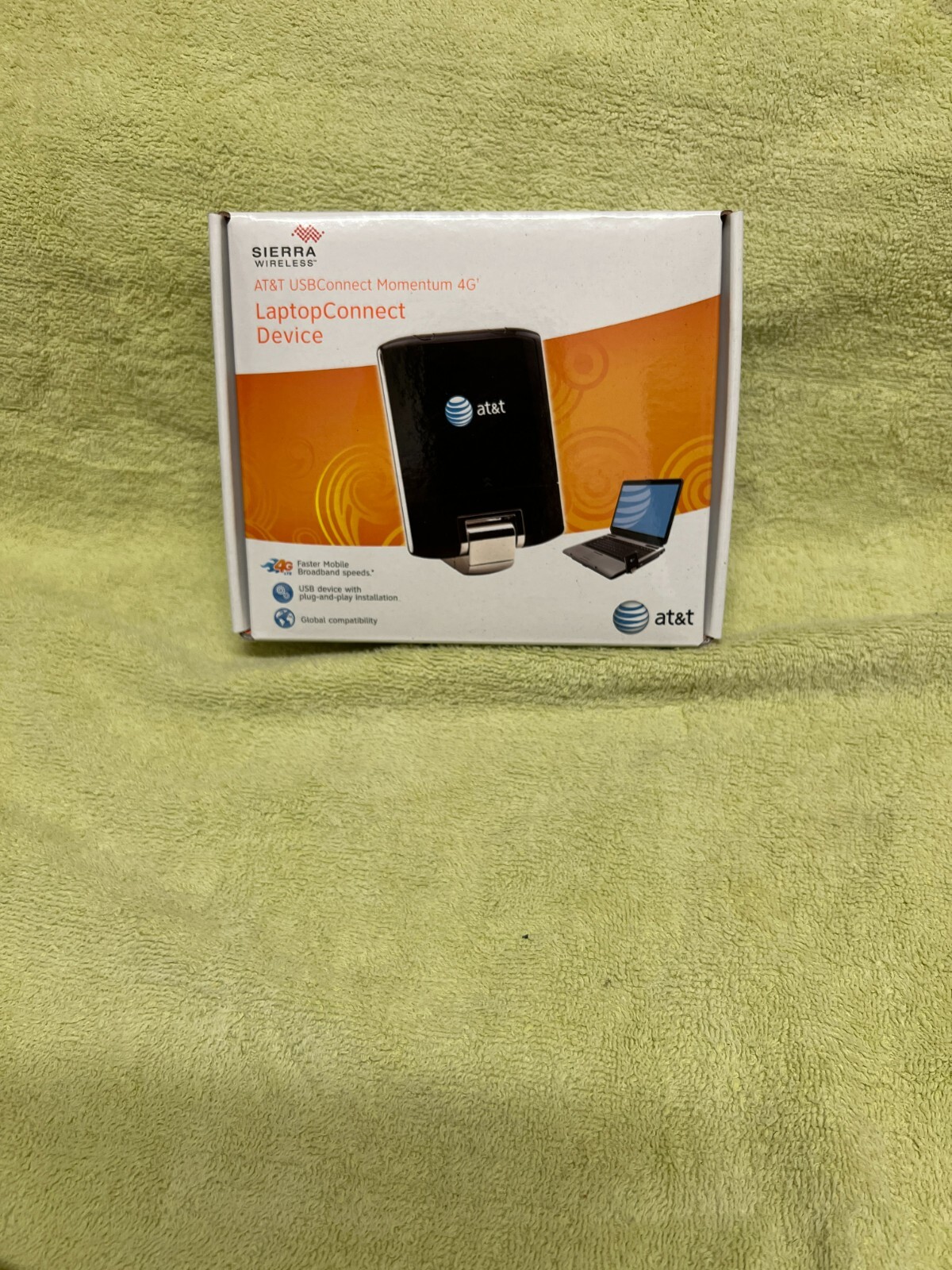 Sierra Wireless AT&T Momentum AirCard 313U USBConnect 4G LTE USB Modem 65256