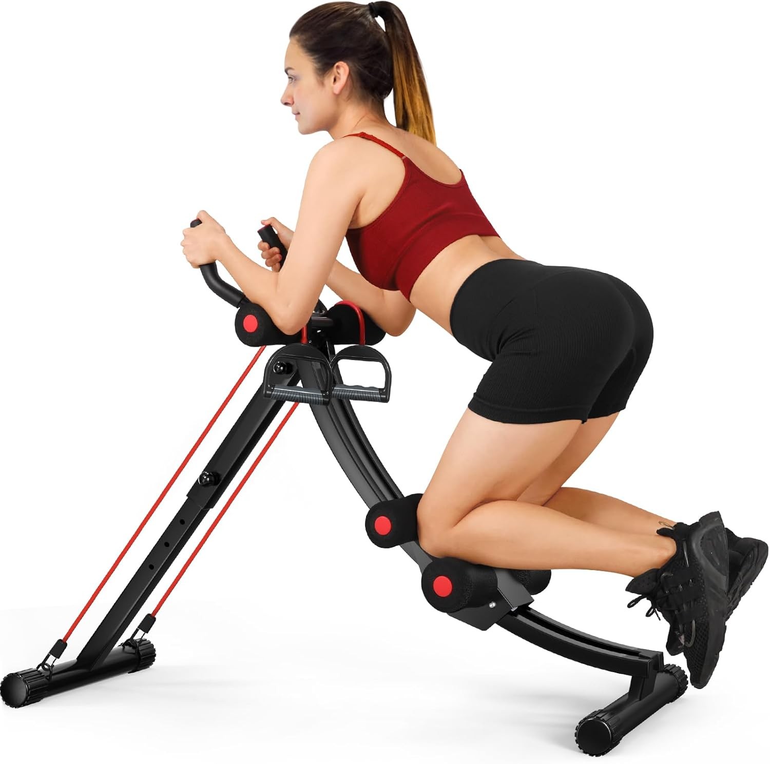 Ab Workout Equipment Adjustable Core Abdominal Exercise Fitness Equipment