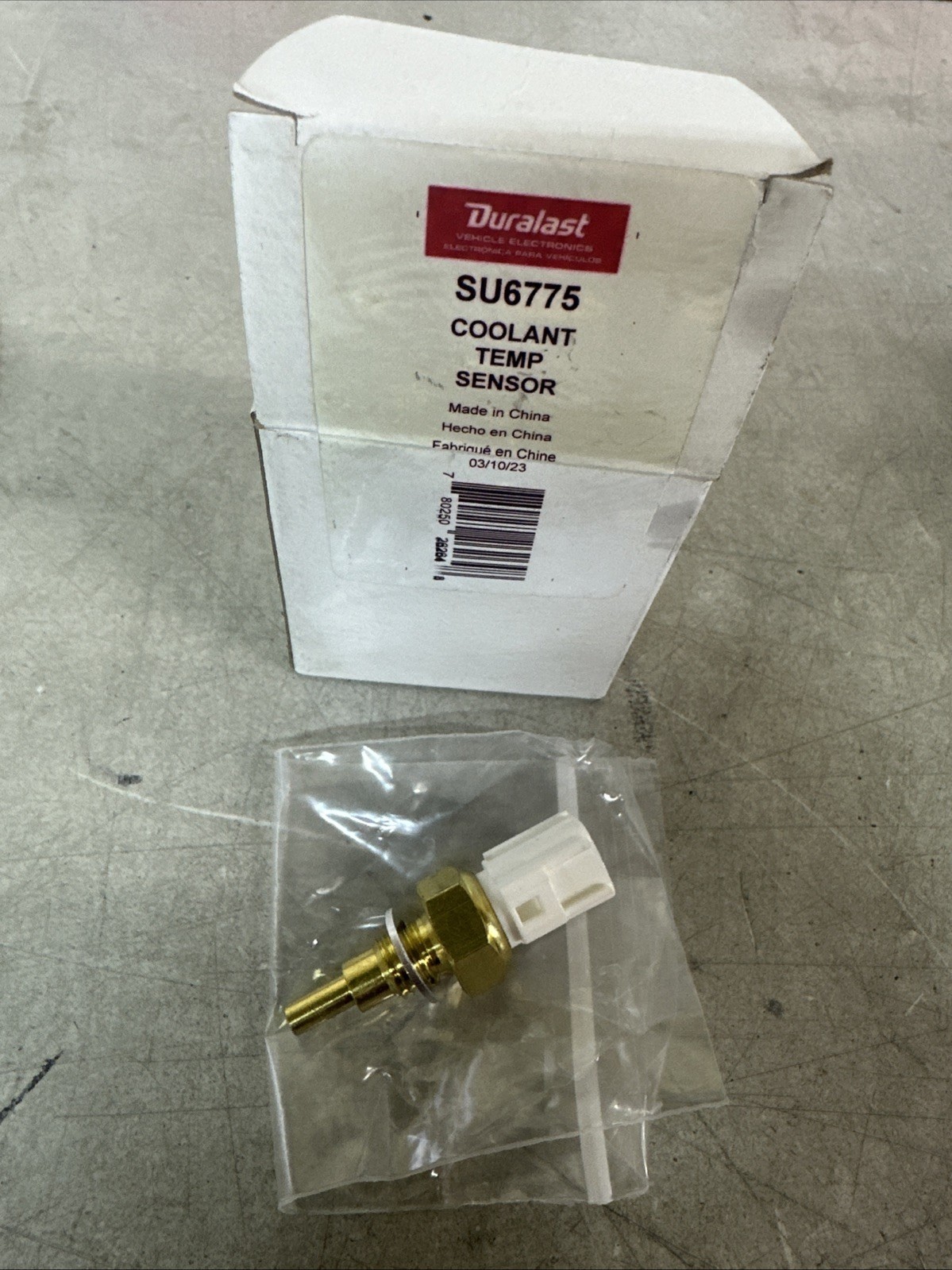 NEW Duralast Coolant Temp Sensor PN: SU6775
