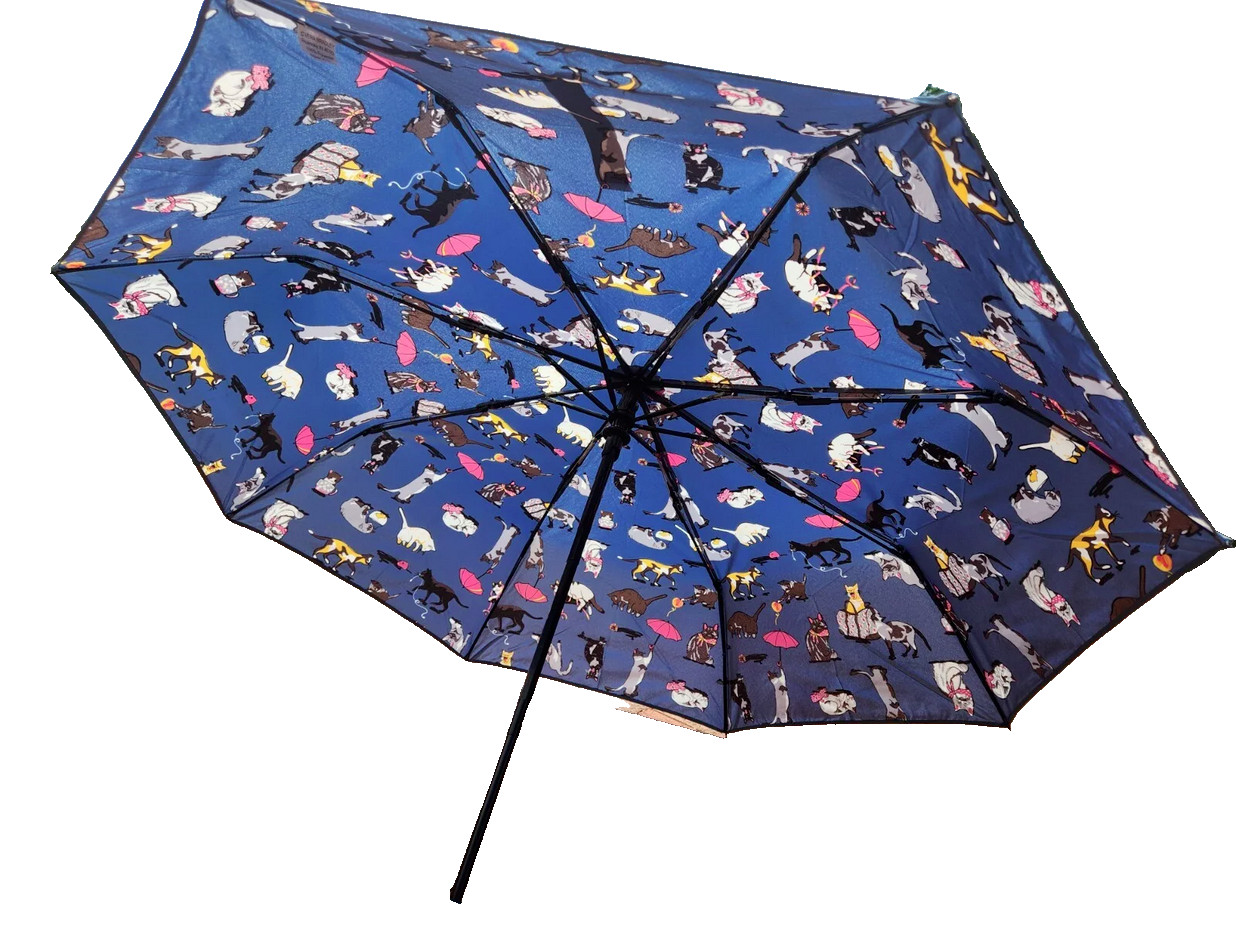CAT'S MEOW Umbrella Auto Open Close NWT Vera Bradley