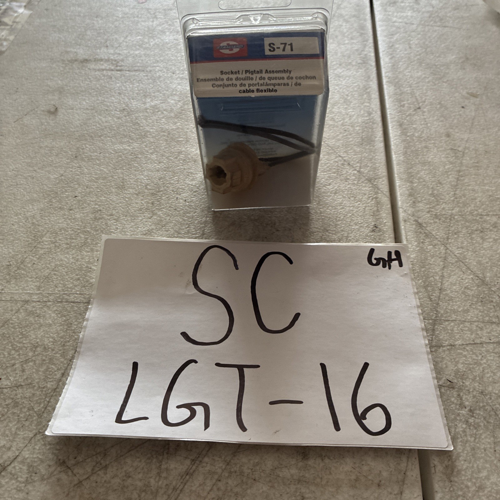Standard S71 Back Up Light Socket S-71