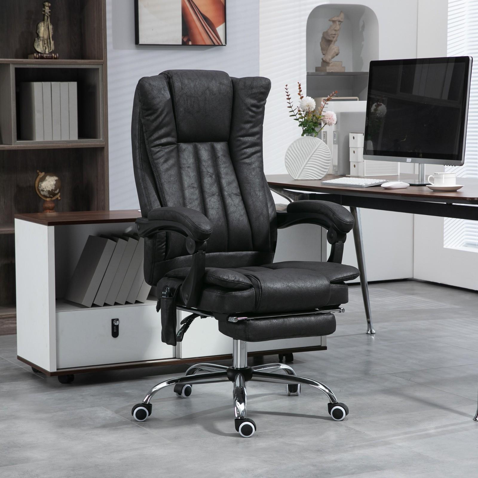 ❄️FREE SHIPPING!❄️Office/Massage/Reclining Chair w/Wheels, Thick Padding, & More