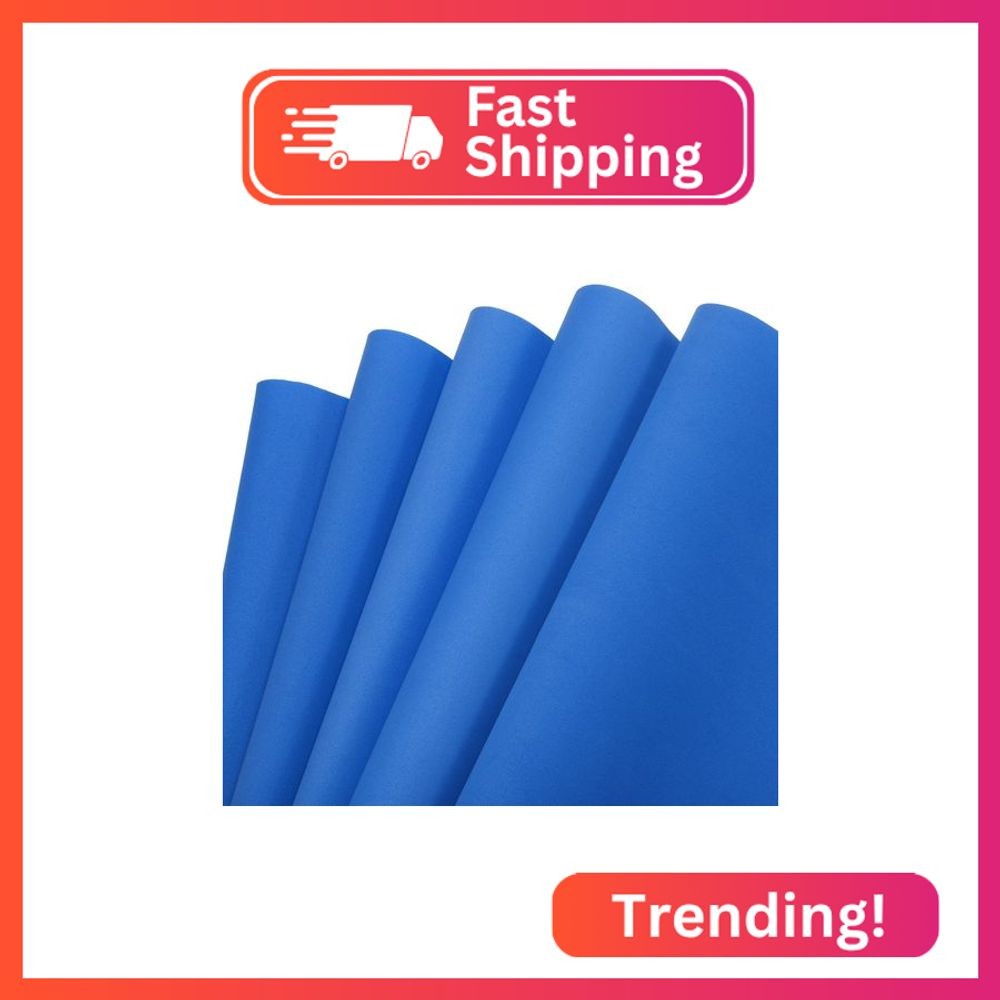 MECCANIXITY EVA Foam Sheets Sky Blue 19.7 Inch x 19.7 Inch 1mm Thick Crafts Foam