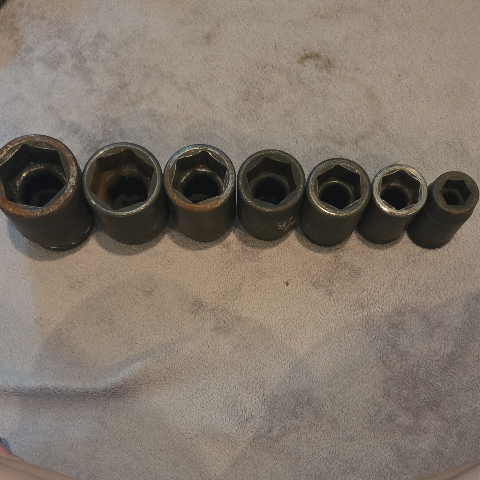Snap-on Drive Impact Socket Lot 7pc