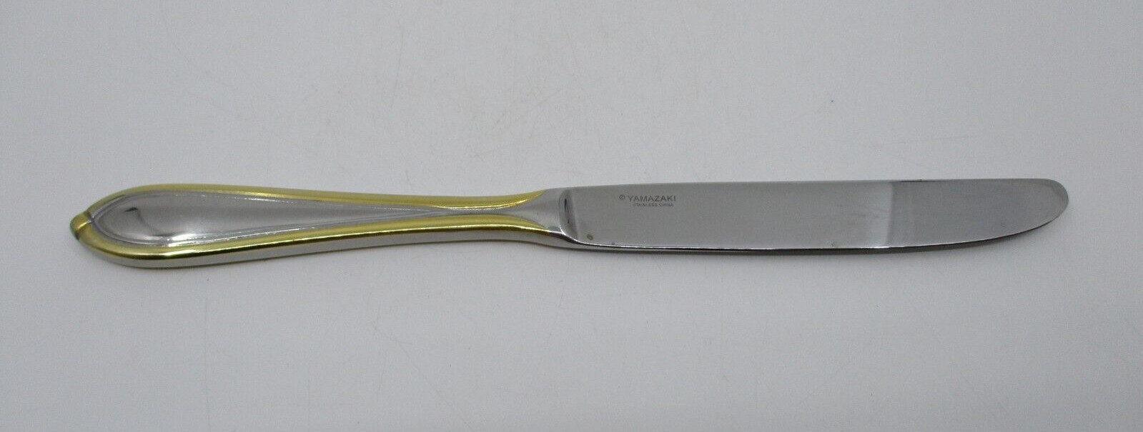 YAMAZAKI ARIANA GOLD DINNER KNIFE  -9 1/8"   07N