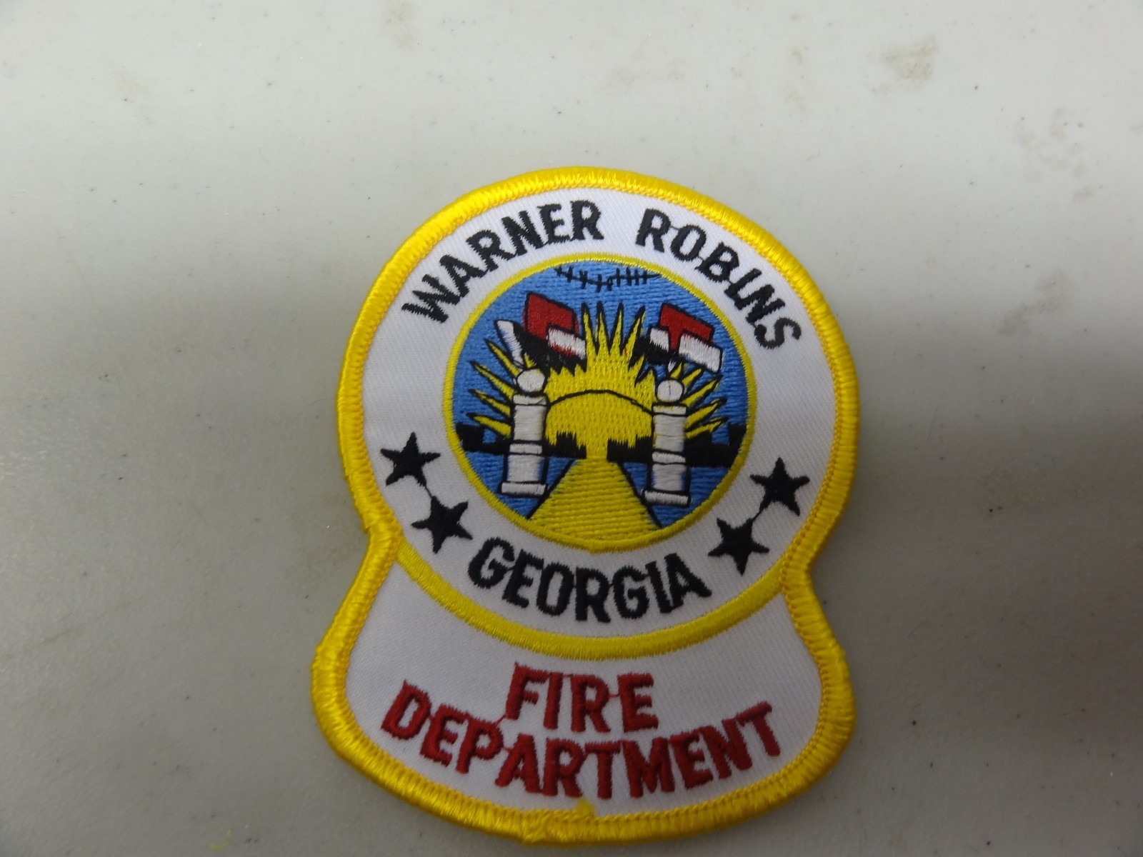 PATCH FIRE AND RESCUE WARNER ROBINS GEORGIA FIRE DEPARTMENT