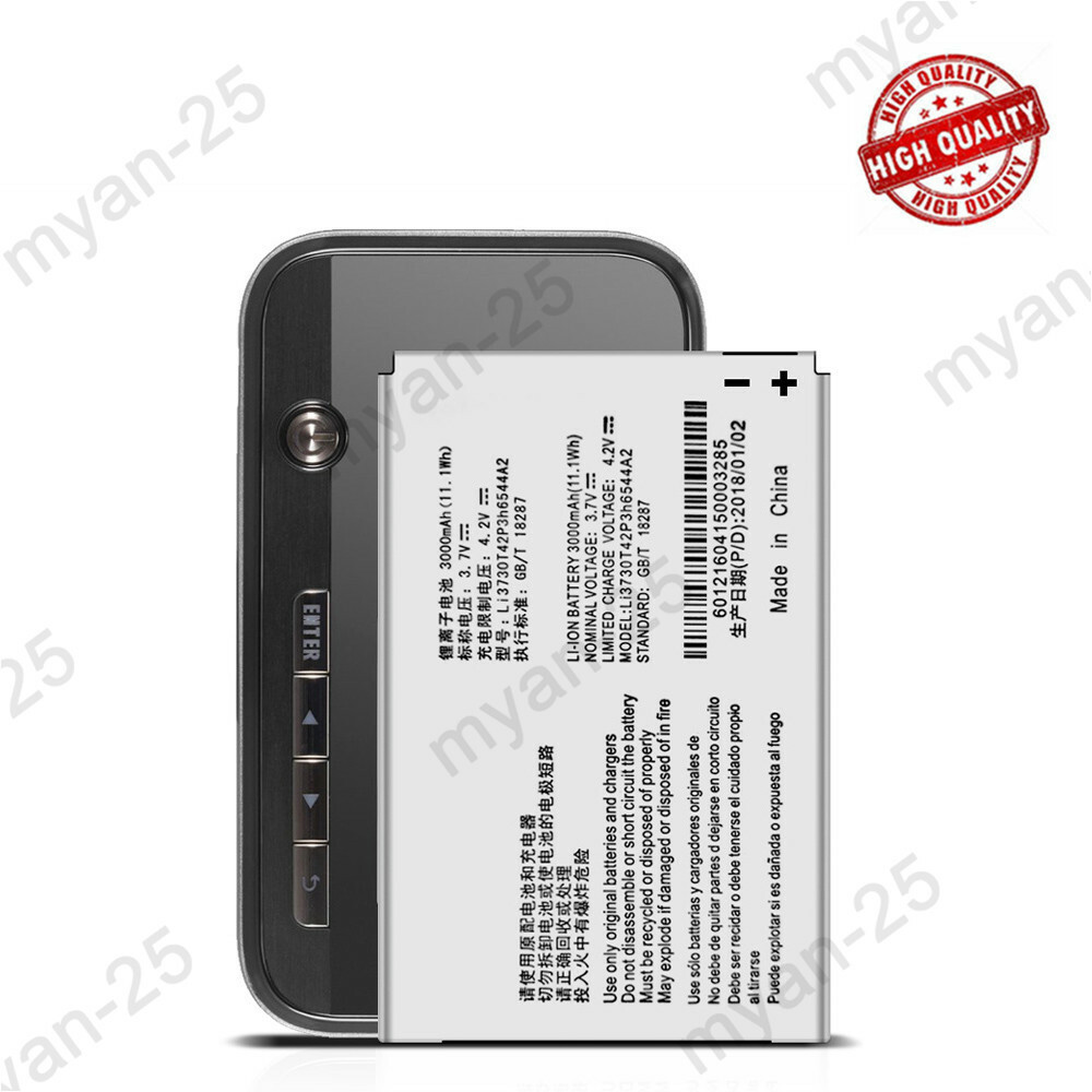 New Replacement Battery Li3730T42P3H6544A2 For ZTE 4G Wireless Router MF286