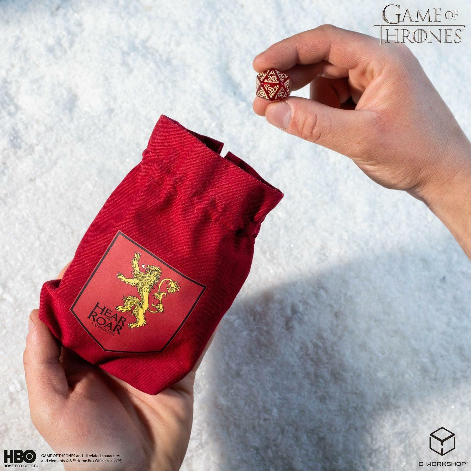 Game of Thrones Dice Pouch: Lannister