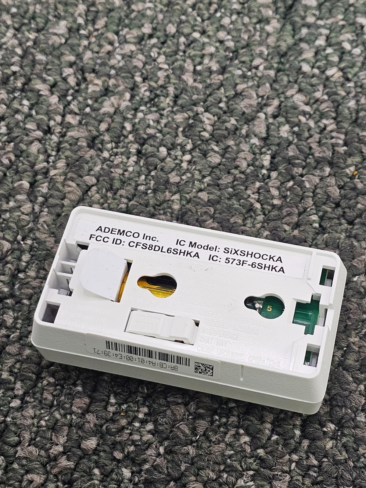SIXSHOCK2A 3-Zone Wireless Shock Door and Window Sensor For ADT Command Security
