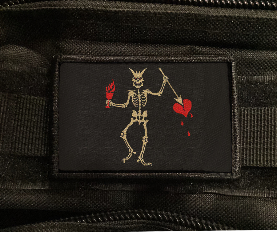 Cammy Beach Fighter Patch Morale Waifu Army Tactical Hook [sub]